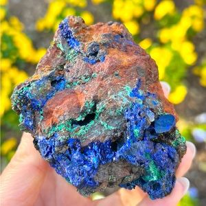 Azurite and Malachite from Anhui China